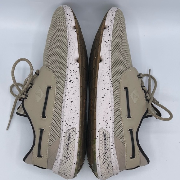 Sperry STS99316 Top-Sider 7 Seas Water Shoes Beige & Camo Women’s 9 Worn 1 Time - Picture 12 of 15
